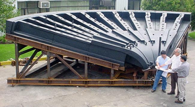 Vulco AG & SAG Mill pulp discharge assembly Mill Liners
