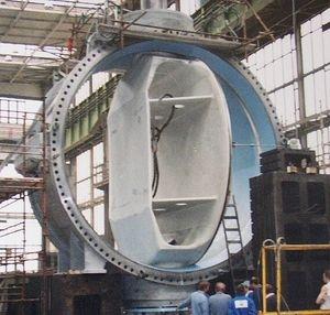 butterfly valve for turbine