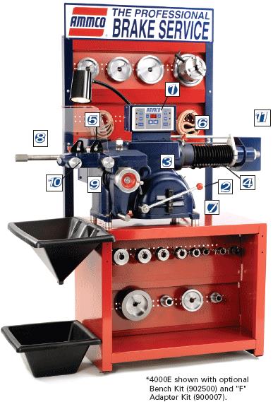 Model 4000E Combination Disc/Drum Lathe