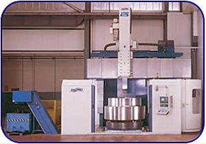 4-axis cnc vertical machining center for large parts