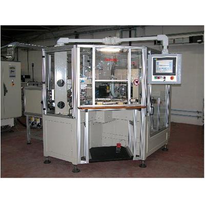 Half-automatic induction brazing machine plates / contact