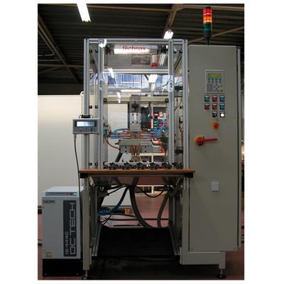 Half-automatic welding machine for diodes / plate
