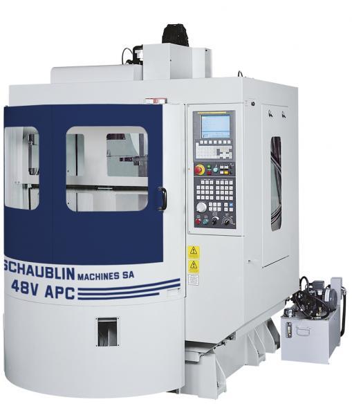 48 V APC Compact vertical machining centers