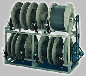 motorized or manual takeup unwinder