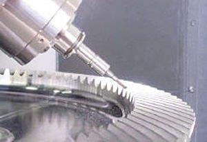 chamfering machine for gear tooth