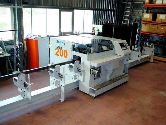 Automatic straightening machine 2000 kN