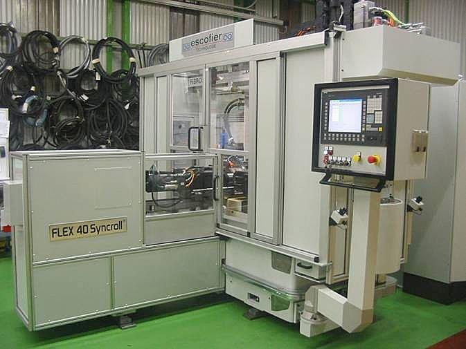 spline cold forming machine