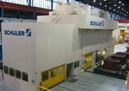 Transfer presses for support components