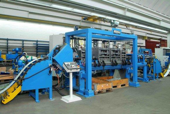 Coil Preparation Lines for Roll Formers Prepunchers