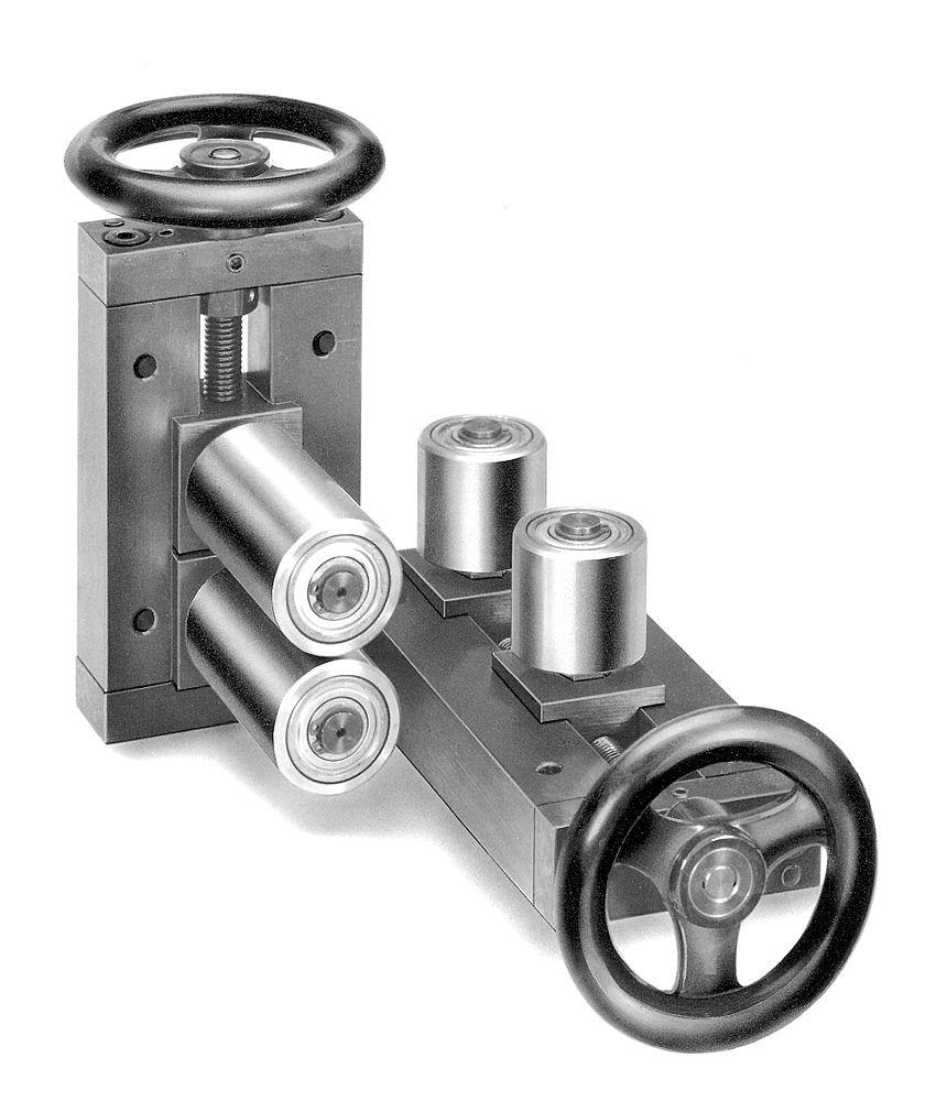 wire, strip, cable, wire rope, tube and profile roller guide