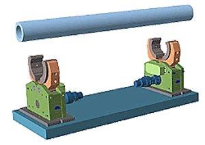 clamping device for fixation and positioning
