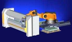 robotised folding system