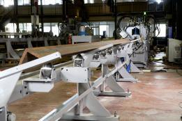 VP-X Marking, punching, drilling and shearing line for angle sections Close