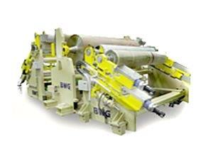 continuous roll coating line for steel strips