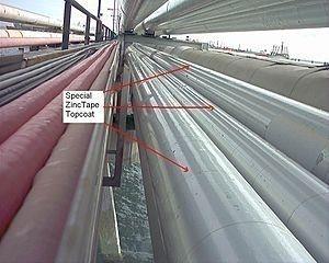 zinc surface treatment adhesive tape for metal parts