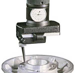 centering tester for spindles