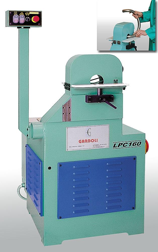 automatic belt grinding machine for curved tube