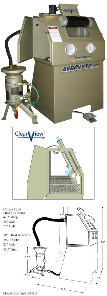 The Bicarbonator Soda Blast Cabinet