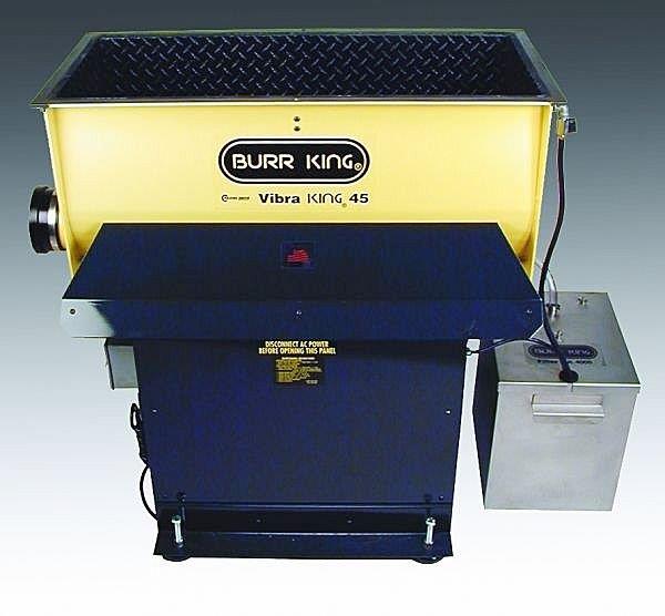 vibrator for deburring, degreasing and polishing part