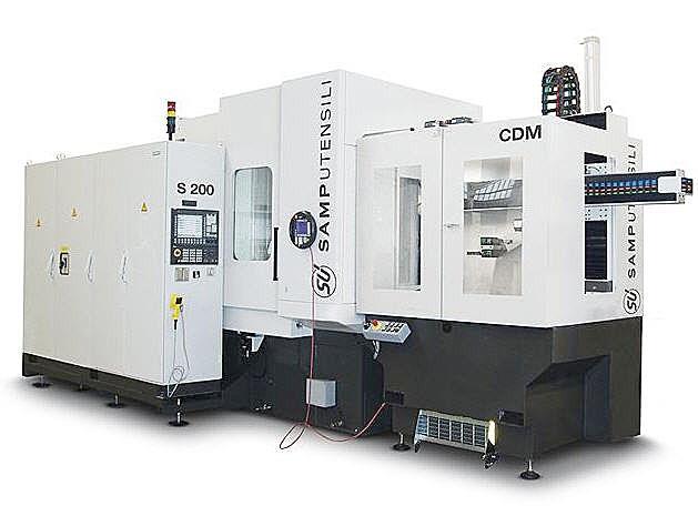 gear hobbing-chamfering-deburring machine