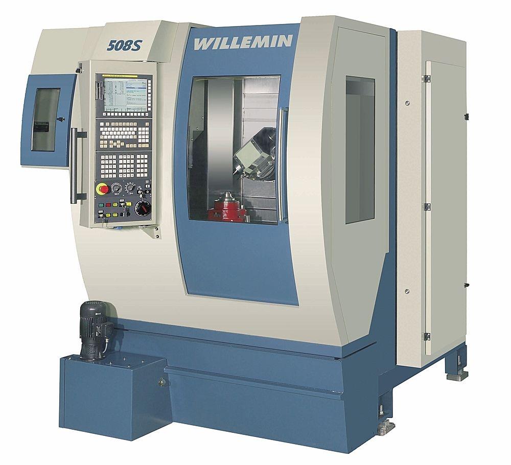 5-axis swiveling spindle cnc machining center