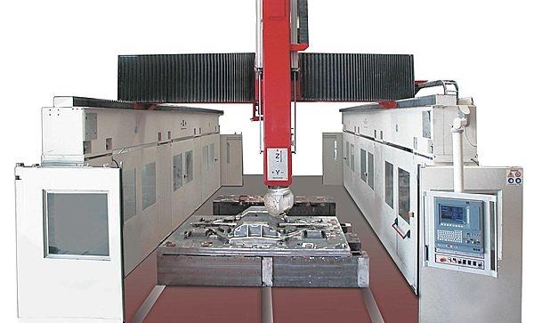 5-axis vertical milling machine for die, mold and composite machining