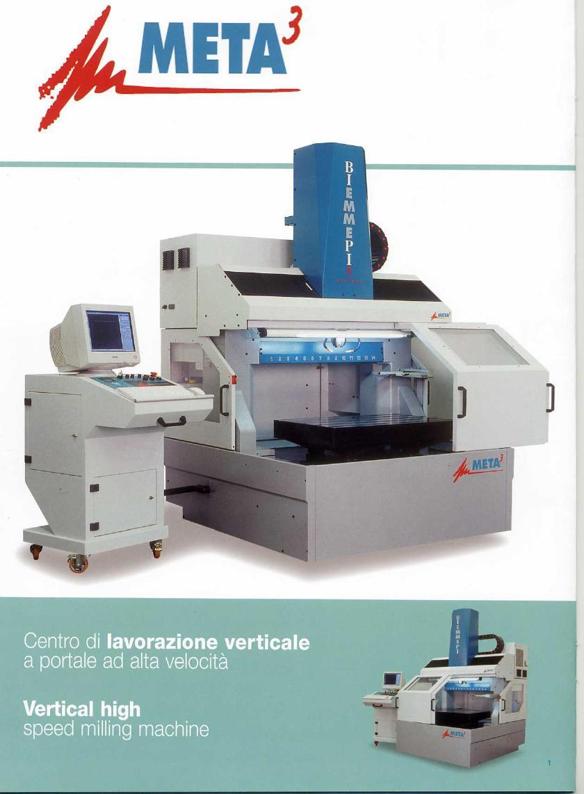 META TYPE CNC MILLING MACHINES