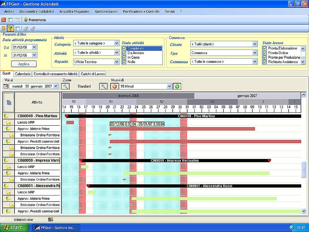 FP GEST management software