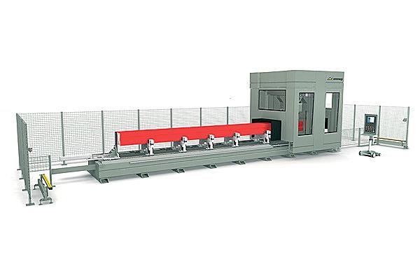 5-axis cnc universal profile machining center