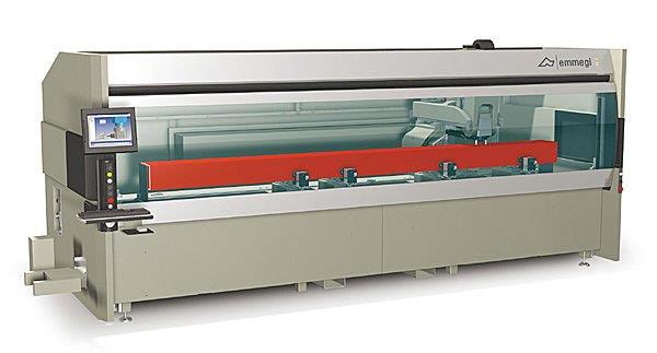 4-axis cnc vertical machining center for aluminum sections