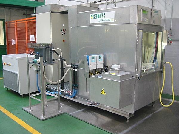 electrochemical machining (ecm) machine