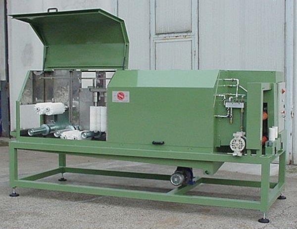 spraying impregnation machine for wood protection
