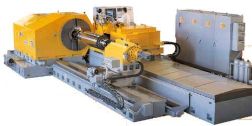 Semi-automatic CNC grinding machine with travelling wheelhead