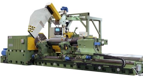 Semi-automatic CNC grinding machine with travelling wheelhead R/152