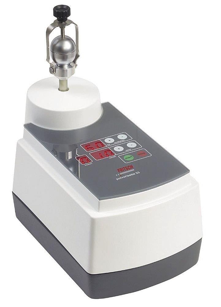 Grinding, mixing and homogenisation of smallest quantities