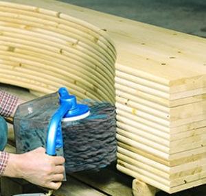 deburring machine for wood