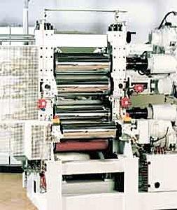 calender machine for foil and sheet