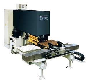 cnc punching, marking and drilling sheet metal machining line