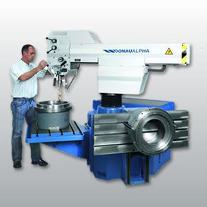 rapid radial drilling machine