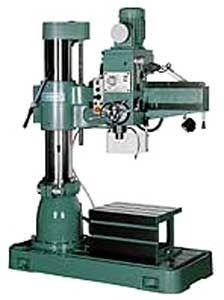 radial drilling machine